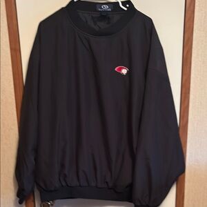 Vantage STARTER Black Sweatshirt with Logo